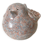 Ceramic bird Virebent flower pick