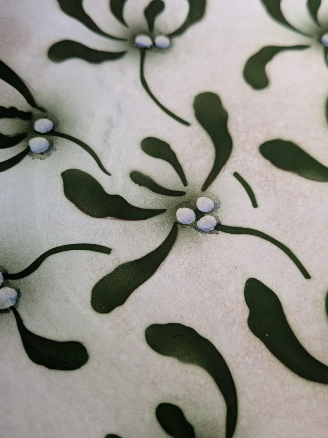 Plate from Digoin Sarreguemines