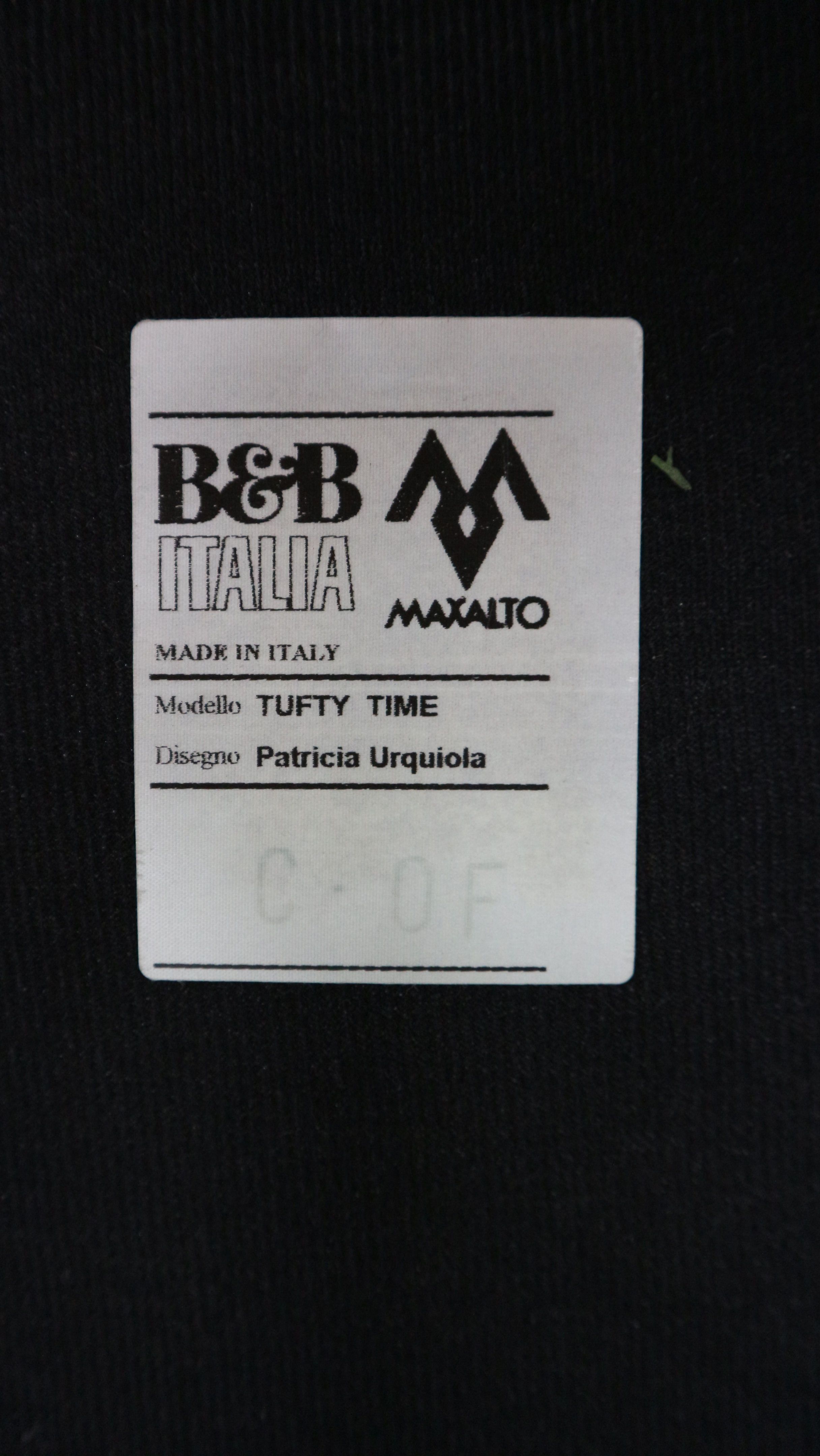 "Tufty Time" Lounge Chaise by Patricia Urquiola for B&B Italia, New Upholstery