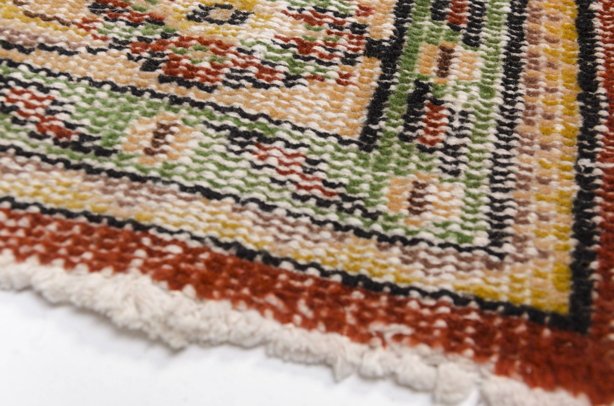 Tapis vintage en laine turque anatolienne