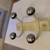 Vintage double ball coat hooks