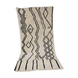 Handmade moroccan berber carpet 277 x 150 cm