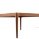 Square coffee table with reversible top 'Hilleberg' - mid century modern