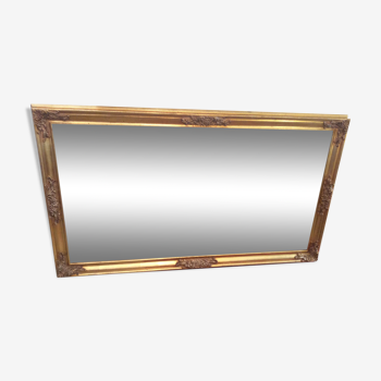 Mirror gold 80x138cm