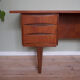 Mid-Century Danish Teak Desk, 1960s