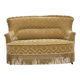 1950s, Danish 2-seater sofa, green/honing furniture velour.