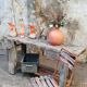 Vintage carpentry workbench