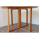 Vintage ash dining table 1980