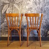 Pair of vintage bistro chairs