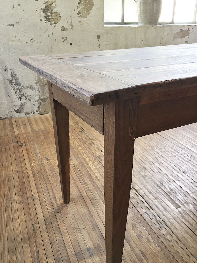 Oak farm table