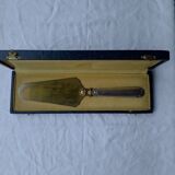 Silver-lined and gold-plated pie server