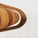 Walnut pendant lamp by Temde