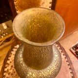 Vase verre irisé Loetz art nouveau