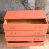 Vintage terracotta commode
