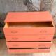 Vintage terracotta commode