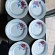 6 flat plates porcelain from Gien