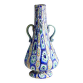 Vase Vetreria Fratelli Toso Millefiori Murrine, Murano début du 20ème siècle