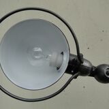 Vintage Jielde Industrial Graphite Lamp 4 arms by Jean Louis Domecq France 1960s