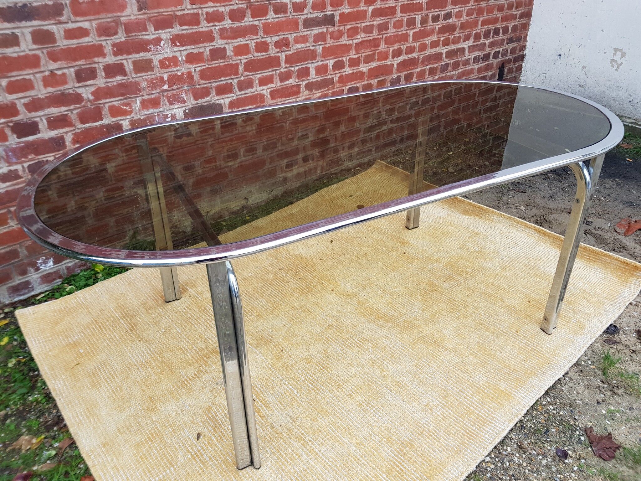 Glass table 1970