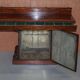 Buffet William IV in carved Cuban hardwood, circa 1830.