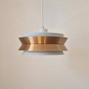 Midcentury Pendant in style of Jo Hammerborg, Denmark, 1970s