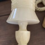 Alabaster bedside lamp
