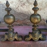 Pair of vintage French chenets