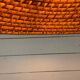 Rattan pendant lamp from the 60s