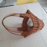 Electrified rattan hanging