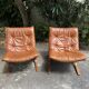 Paire de fauteuils siesta