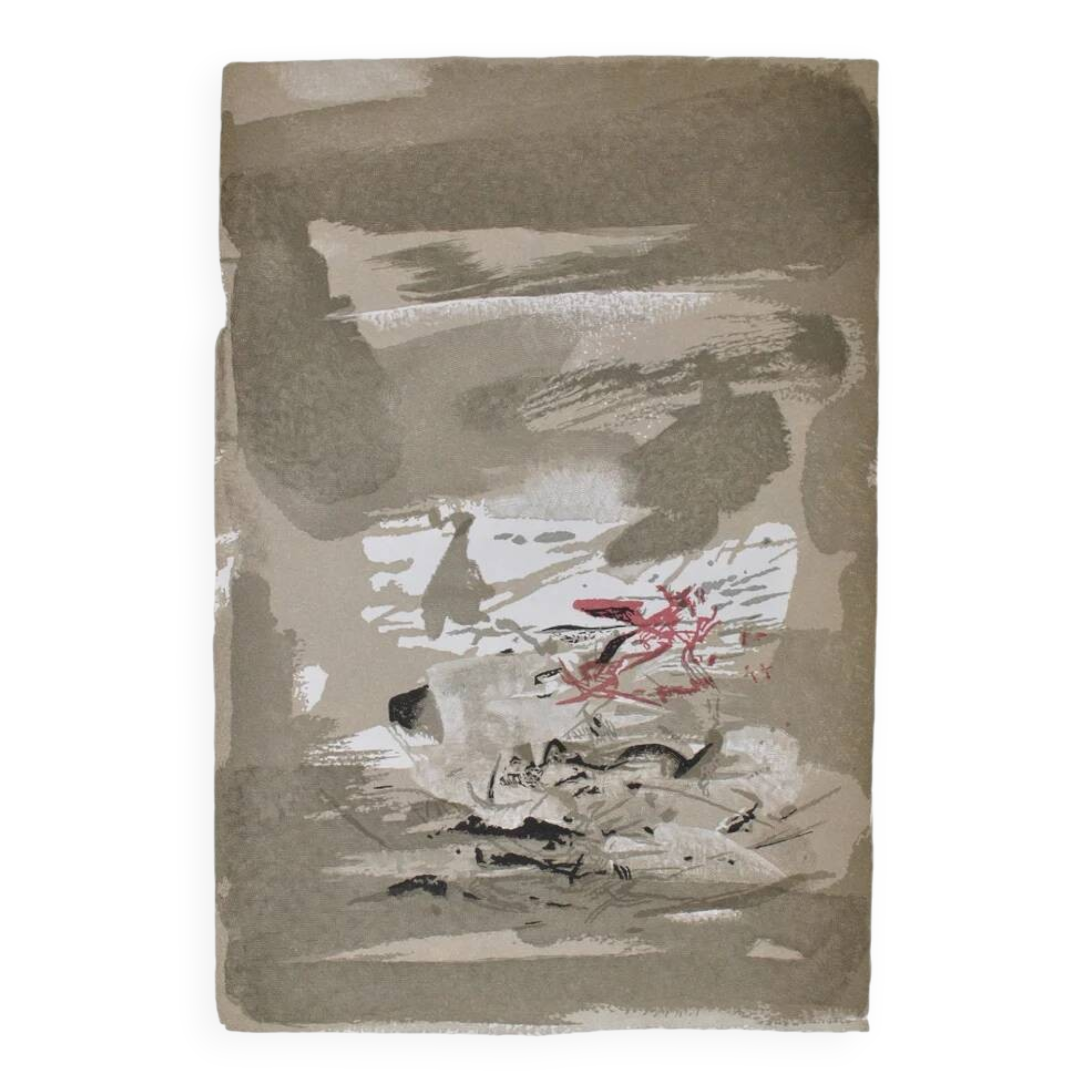 ZAO Wou-Ki: Sunset, Woodcut