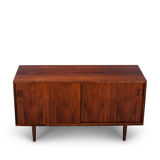 Mid-century rosewood sideboard with sliding doors from DR Mobler, 1960s
