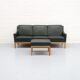 Mid-century three-seater sofa