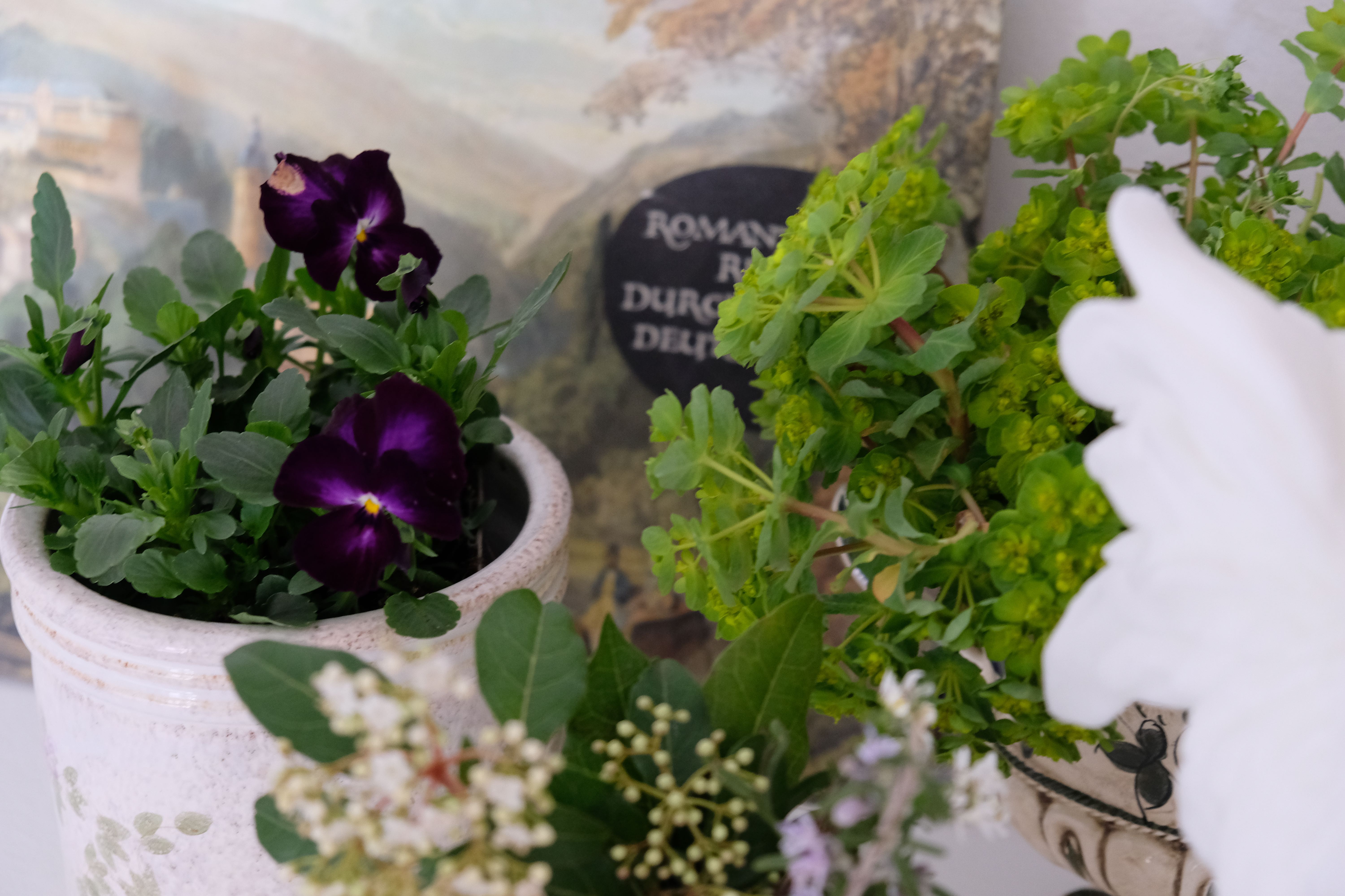 Pot cache Vallauris 50s