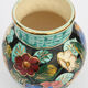 Monaco vase with colorful flower pattern