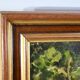 Gouache sur Bois, signed M.Cauvet – 1958