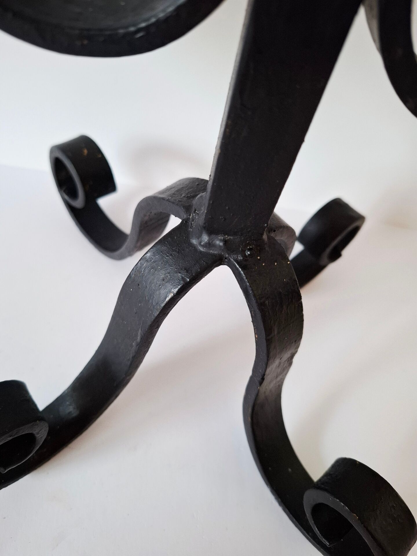 Vintage wrought iron chandelier
