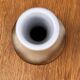 Ceramic, asymmetrical vase, Ditmar Urbach, Czechoslovakia, 1960s.