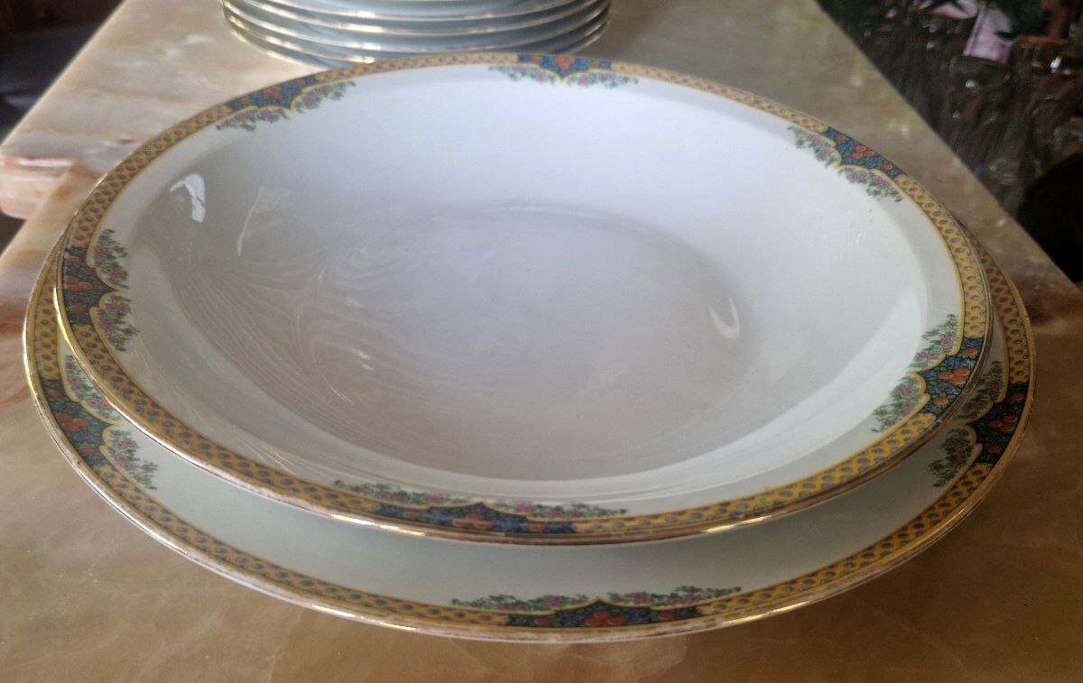 Limoges Porcelain Table Service – F. Legrand – Circa 1920