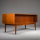 Mid-century modern teak executive desk, Germany, 1960s