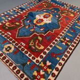 Old turkish kazak rug oriental, 306x221 cm