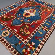 Old turkish kazak rug oriental, 306x221 cm