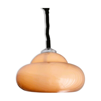 Suspension orange de style italien Guzzini