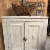 Old weathered corner workshop furniture