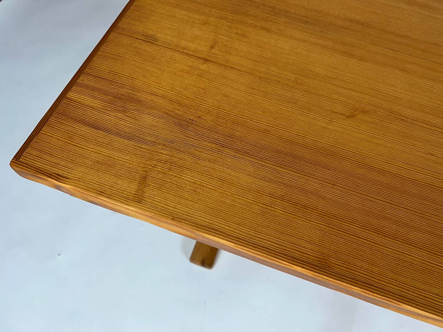 Vintage dining table pine AMA 70s shaker table