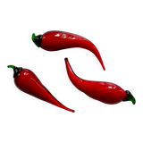 Six "Spicy" Murano glass knife rests - 1970.