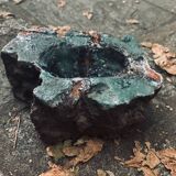 Empty pocket/ashtray in enamelled lava