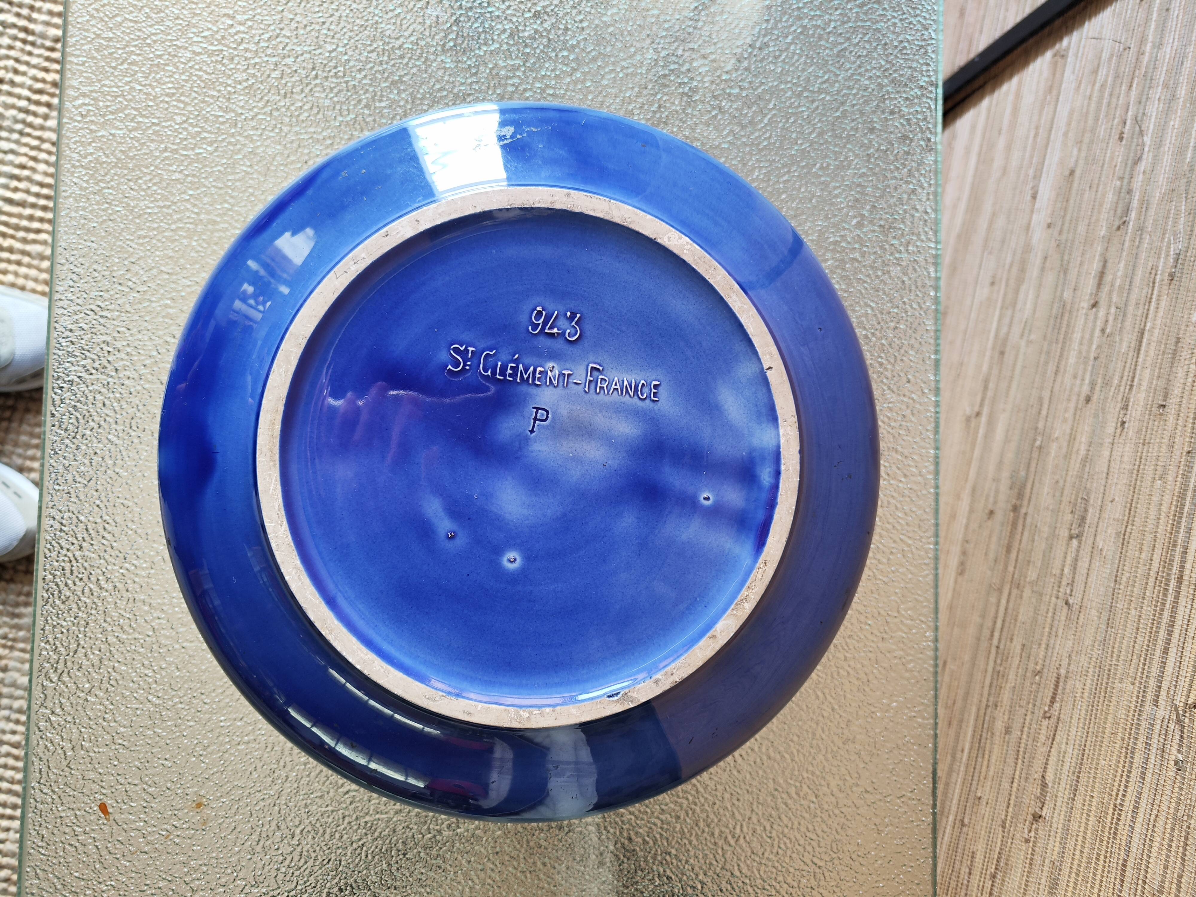 St Clément Art Deco Vase