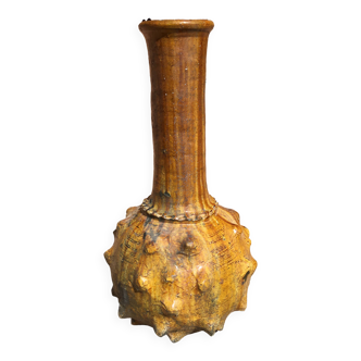 Poterie de tamegroute en terre cuite émaillée