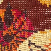 Vintage Wool Carpet Space Age 70s